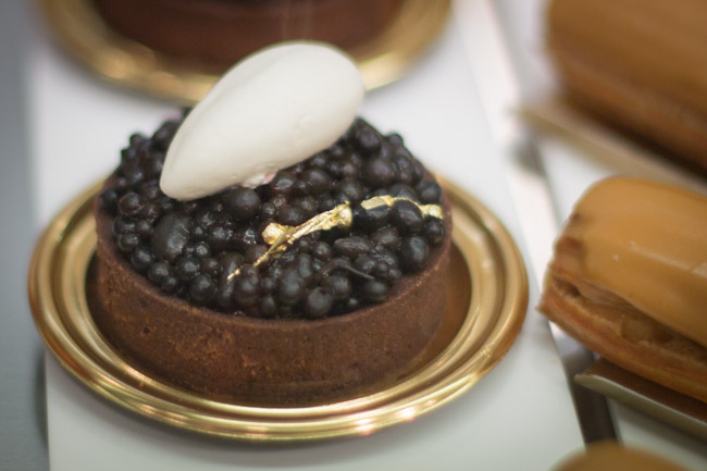 dominique ansel bakery chocolate caviar tart coffee caramel mousse