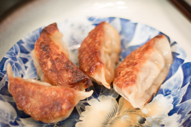 gyoza pork dumplings